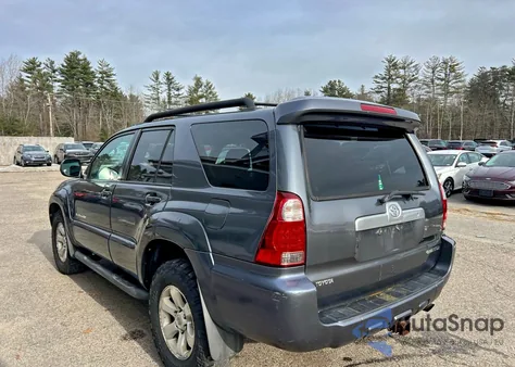 2007 Toyota 4Runner Sr5 из США, поврежденный, VIN JTEBU14R070106658